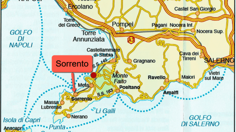 Sorrento : On Southern Italy coast and perfect base for exploring Amalfi coast