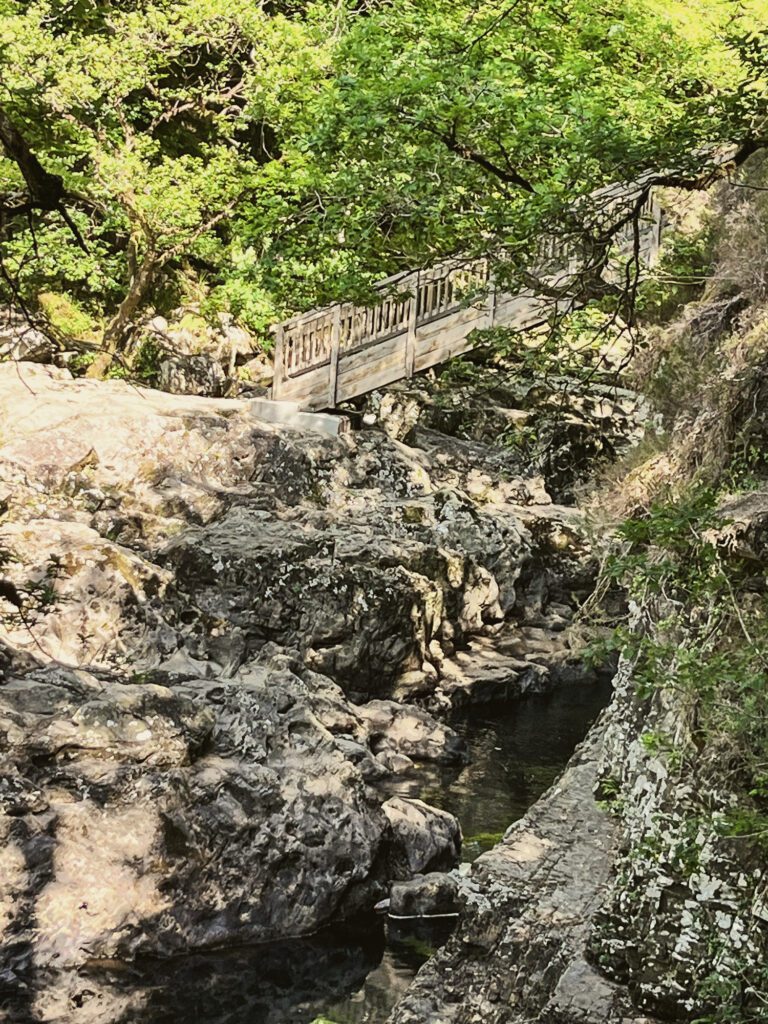 Miner Bridge on the Betws Y Coed to Swallow Falls Walk